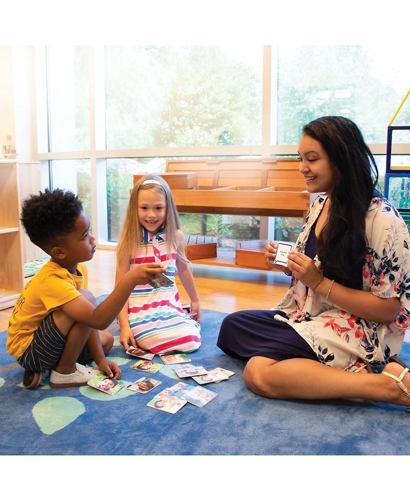 Kaplan Early Learning Company Identifying Feelings Cards and Tiles