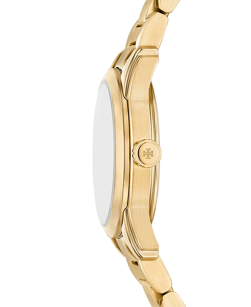 Tory Burch Women's The Miller Gold-Tone Stainless Steel Bracelet Watch 28mm