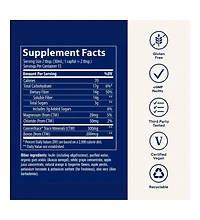Trace Minerals Fast Absorbing Fiber 14 g - Fiber Supplement with Aloe Vera, Apple Juice & Boron - Healthy Digestion Support with Prebiotic FIber