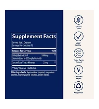 Trace Minerals Shilajit 1000mg - Mineral Supplement Support for Brain Health & Immune Function