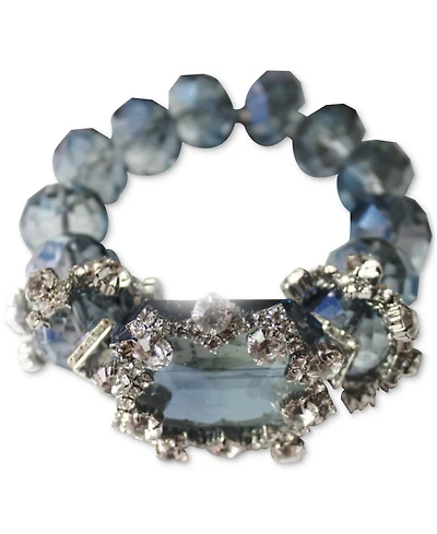 Michael Gabriel Designs The Gilded Marinia Stretch Crystal Bracelet