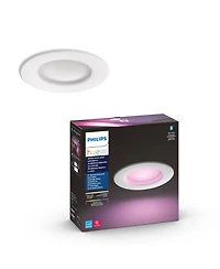 Philips Hue White and Color Ambiance Bluetooth 5/6" High Lumen Recessed Downlight