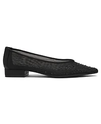 Anne Klein Women's Carisle-c Embellished Pointed Toe Flats