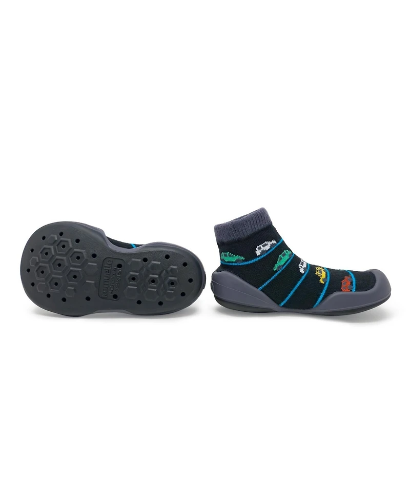 Komuello Baby Boys First Walk Sock Shoes Broom