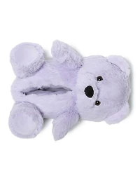 Dearfoams Cozyfoams Women's Overstuffed Bear Closed Back Slipper