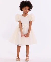 Bonnie Jean Toddler and Little Girls Puff Sleeved Party Dress