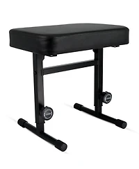 5 Core Keyboard Bench 3" Padded Cushioned Piano Stool Height Adjustable Guitar Seat Folding Portable