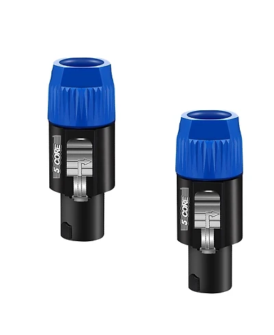 5Core Speakon Adapter High Quality Audio Jack Male Audio Pin Speaker Adapter Connector