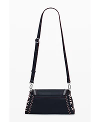 Desigual Women's Medium faux leather effect bag with stitching