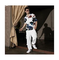 Campus Sutra Abstract Blob Oversized Shirt