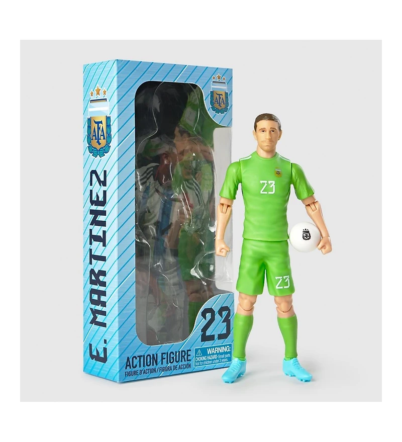 Banbo Toys Sockers Argentina Julian Alvarez 8" Collectible Soccer Action Figure