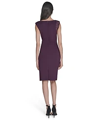 Eliza J Petite Social Velvet Dress
