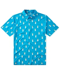 Chubbies Men's The Mo-Hawk Performance Polo Shirt
