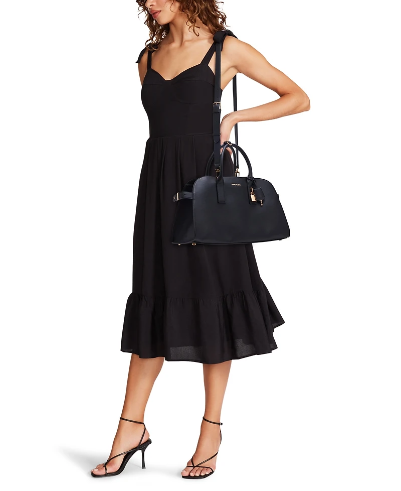 Anne Klein Convertible Strap Extra-Large Satchel Bag