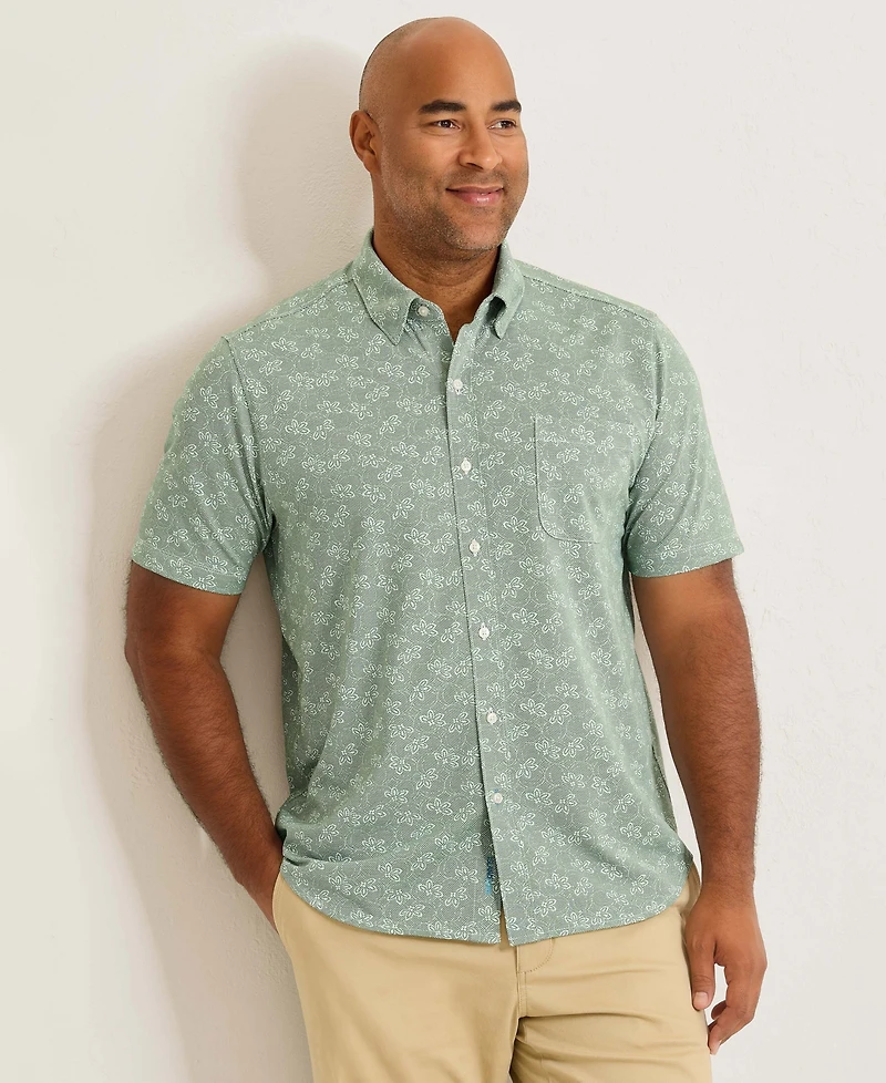 Tommy Bahama Men's San Lucio Lotus Short Sleeve Shirt