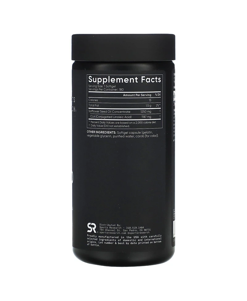 Sports Research Cla 1250 Max Strength 1 250 mg