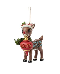 Jim Shore Rudolph Dated 2025 Ornament