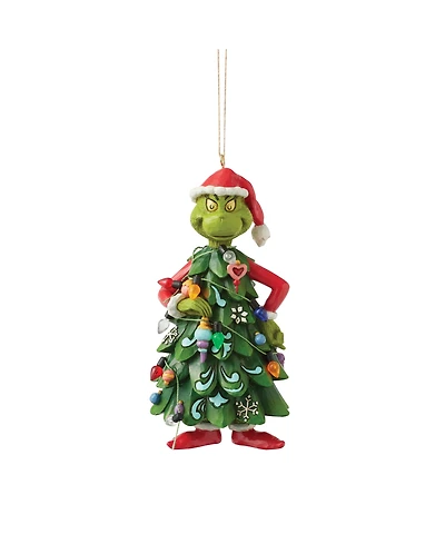 Jim Shore Grinch Dressed as Tree Ornament