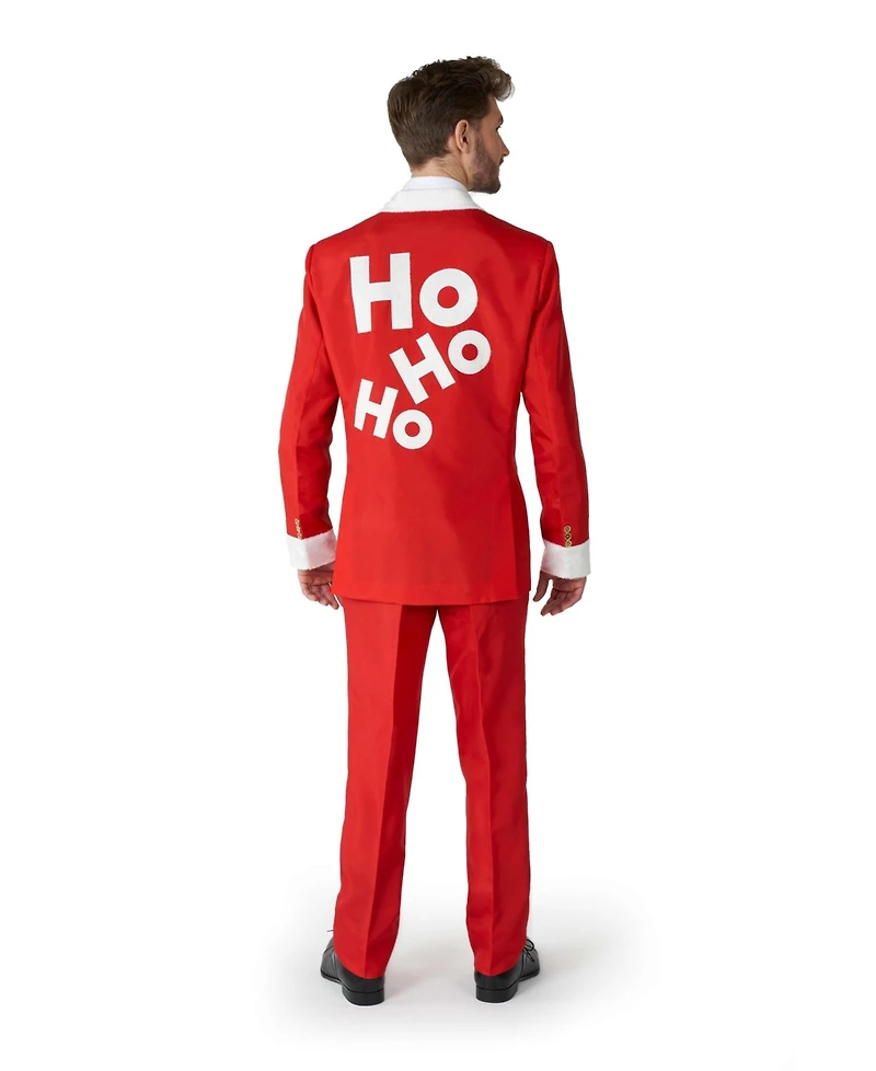 Suitmeister Men's Christmas Suit - Ugly Holiday Festive Nordic Pixel Outfit