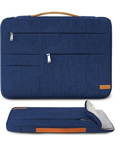 13.3 inch Laptop Sleeve Bag, Slim Shockproof Handbag, Computer Carrying Case Cover Compatible with MacBook Air/Pro,Acer Asus Dell Hp Blue