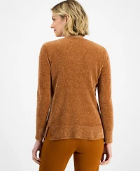 Jm Collection Women's Cowl-Neck Chenille Sweater, Macy's Exclusive