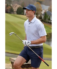 Pga Tour Men's Short Sleeve Confetti Print Golf Polo Shirt