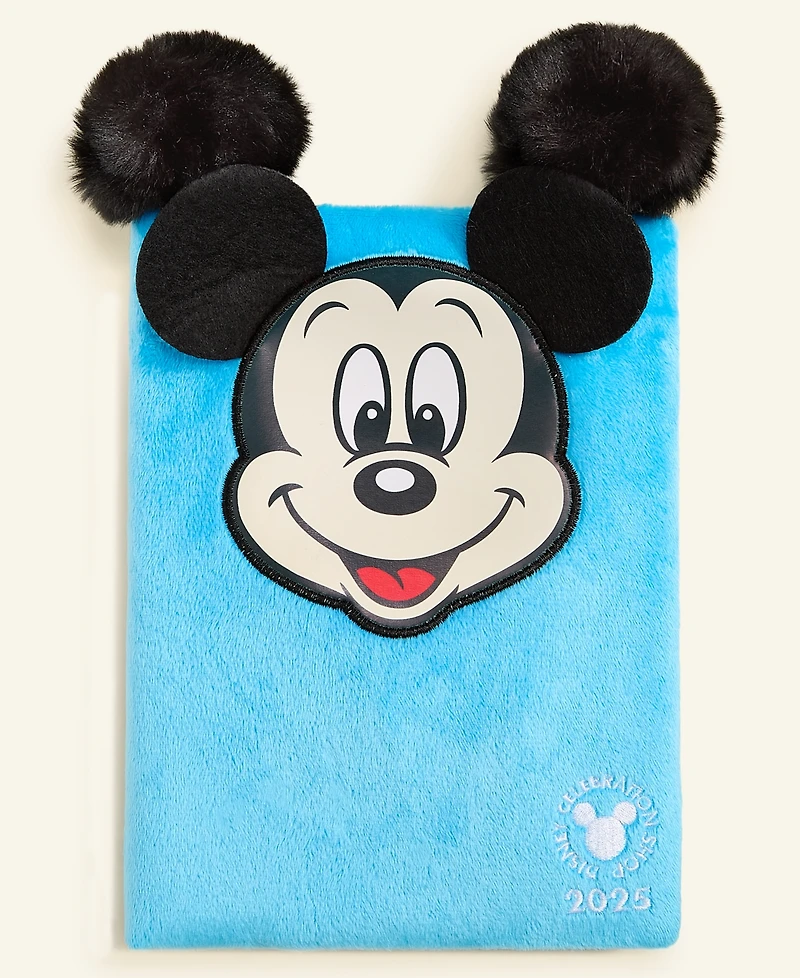 Disney | Macy's Mickey Mouse Plush Notebook & Pom Pom Pen Set, Macy's Exclusive