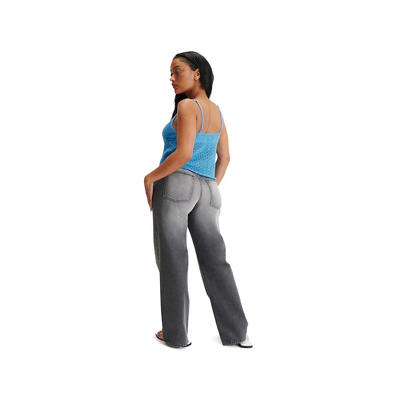 Cotton On Women's Curvy 91 Straight Jean