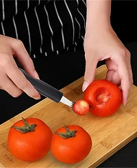 Cat Cora Cutlery-Pro 3-Piece Soft-Grip Handle Zester Stripper Set