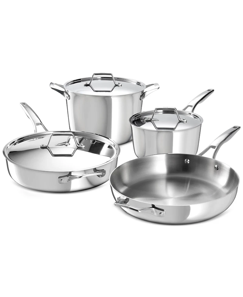 Calphalon Premier Stainless Steel -Piece Cookware Set