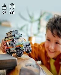 Lego City Off-Road 4 x 4 Mountain Truck Building Toy 60447, 221 Pieces