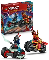 Lego Ninjago Kai's Motorcycle Speed Race 71838 Toy Building Set, 79 Pieces