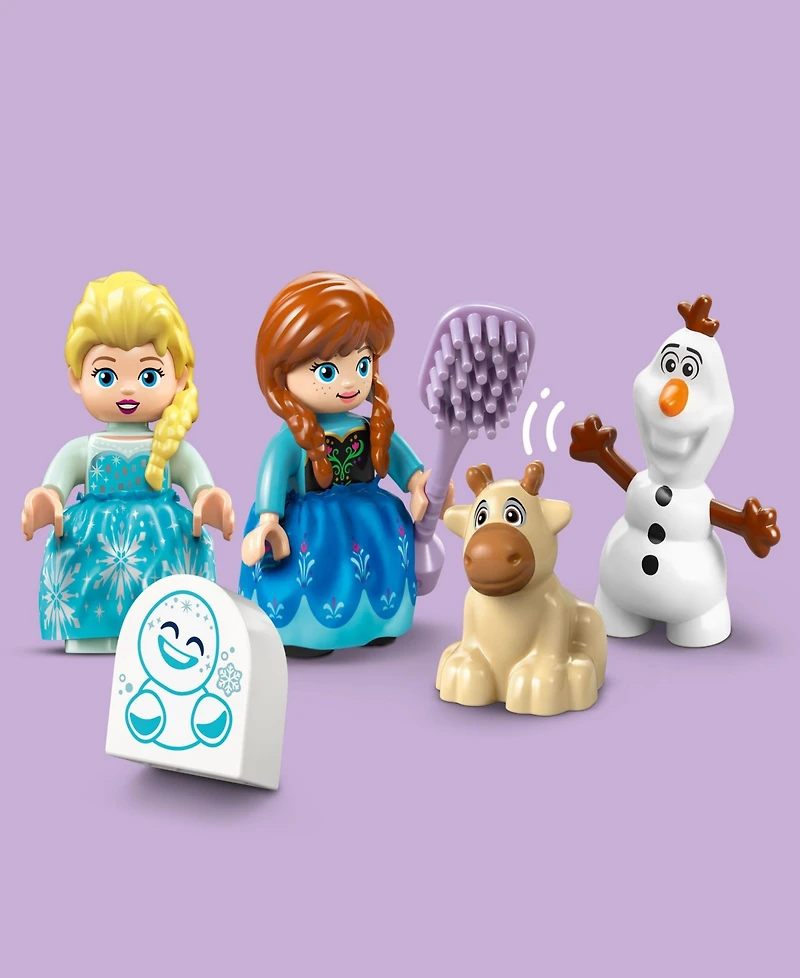 Lego Duplo Disney Anna and Elsa's Frozen Castle Party 10455 Toy Building Set, 54 Pieces