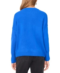 Sam & Jess Women's Embellished Pearl Crewneck Sweater