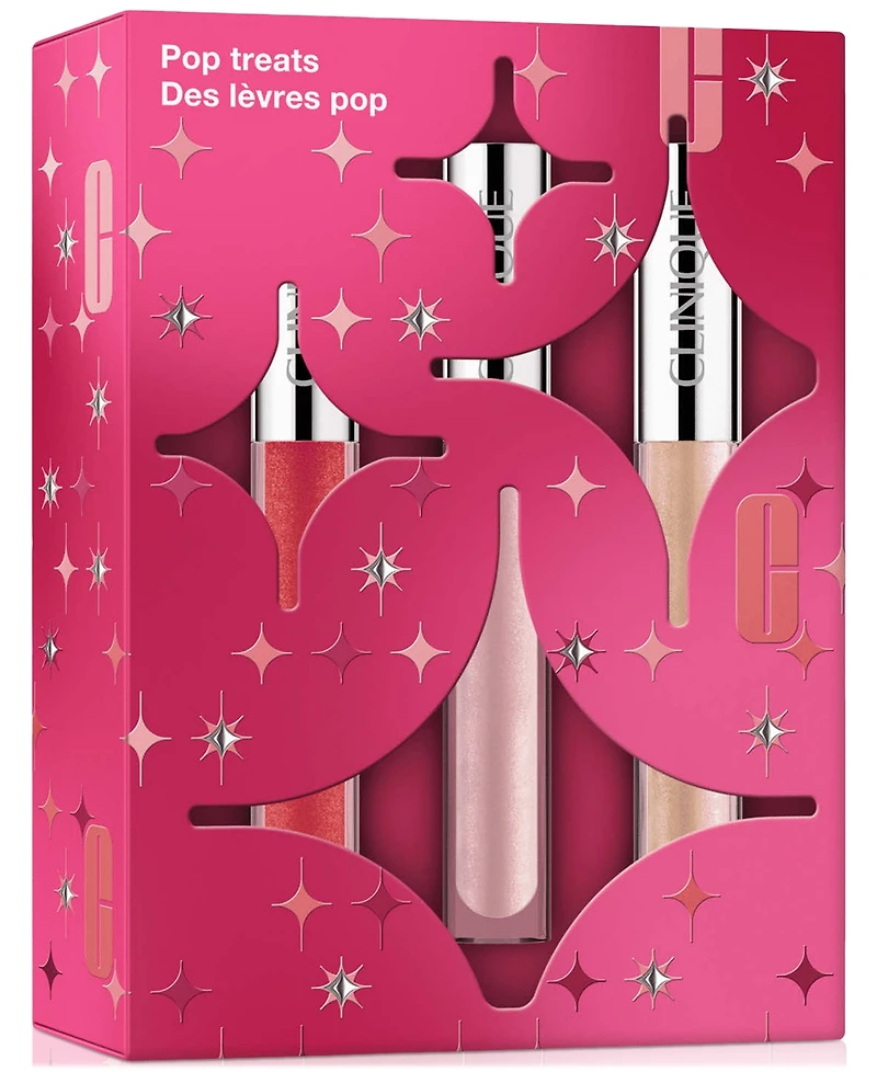 Clinique 3-Pc. Pop Treats: Pop Plush Lip Gloss Holiday Gift Set