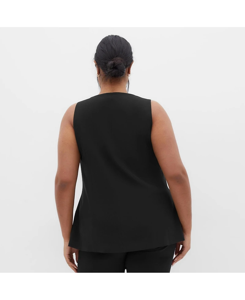 City Chic Plus Jaz Vest