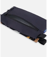 Deux par Deux Boy Double Pencil Case Black Dinosaur Print - Toddler|Child