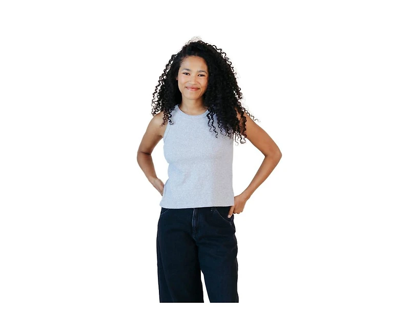 Poplinen Plus Charlie Ribbed Tank