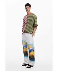 Desigual Men's Striped short-sleeve T-shirt