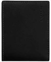 Coach Men's Slim Billfold Natural Full-Grain Leather Wallet
