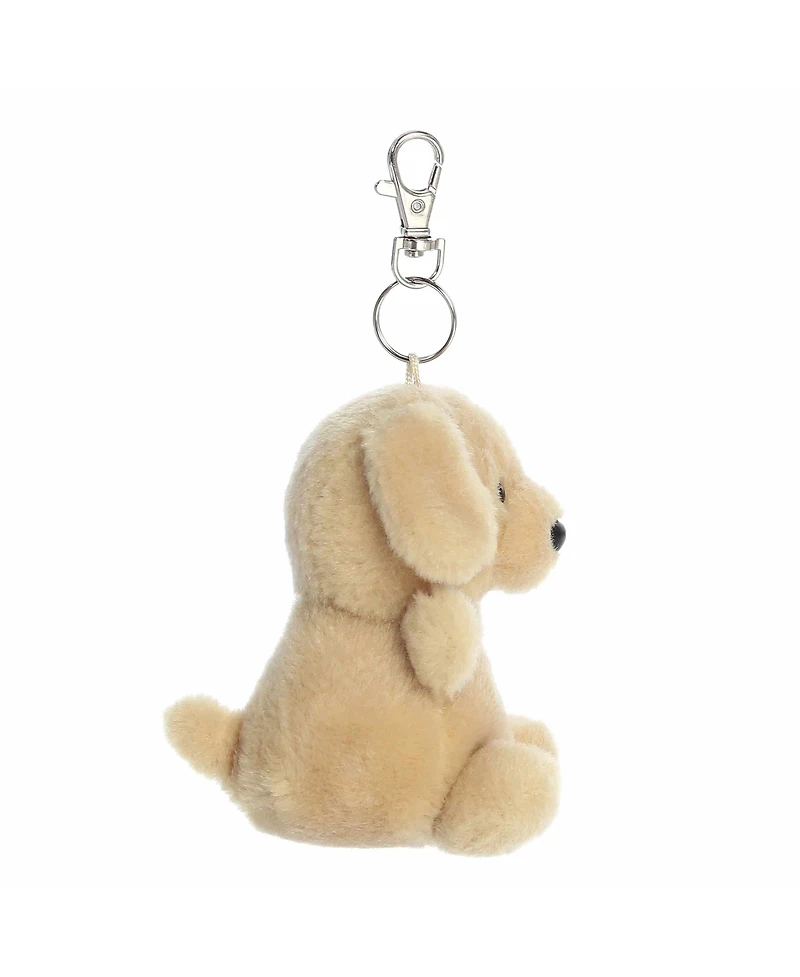 Aurora Mini Sunny Lab Palm Pals Adorable Clip-On Brown 4"