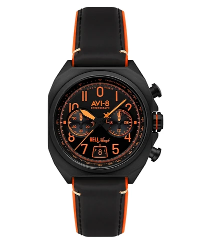 Avi-8 Men's Bell X-1 Leather Strap Watch