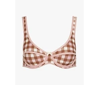 WeWoreWhat Women's Scoop Underwire Top