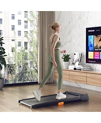 Akiudex Under Desk Walking Pad Treadmill for Home/Office with Watch-Style Remote Control