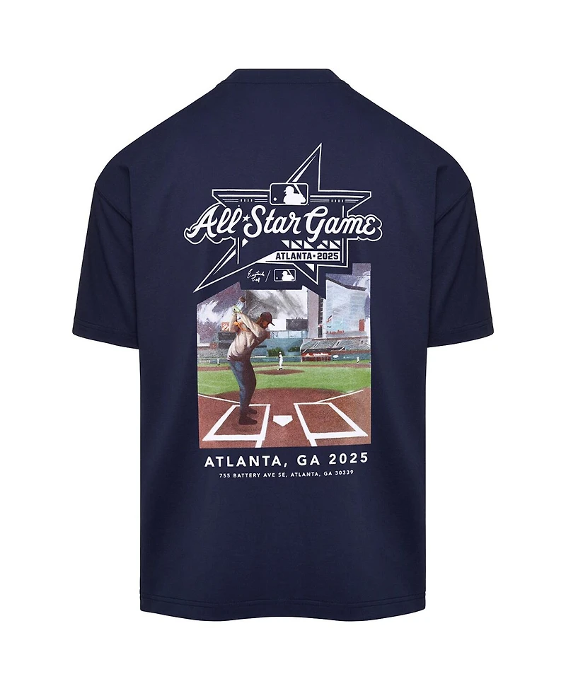 Eastside Golf Men's Navy Atlanta Braves 2025 Mlb All-Star Game Stadium T-Shirt