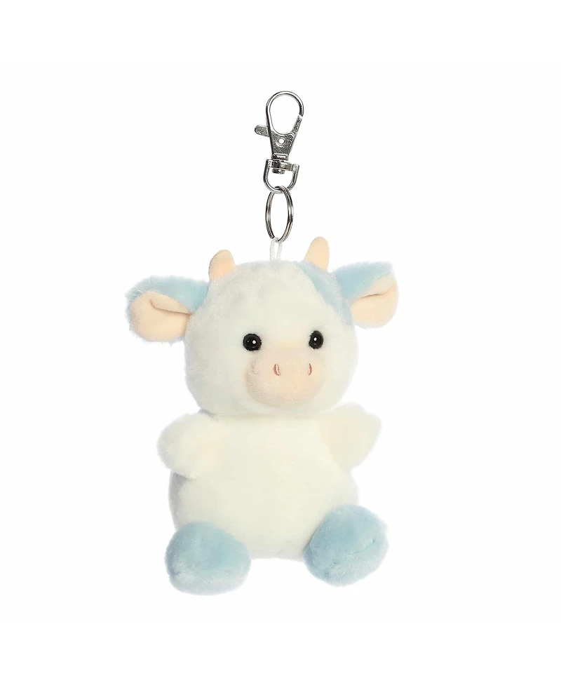 Aurora Mini Skyla Blueberry Cow Palm Pals Adorable Clip-On Blue 4