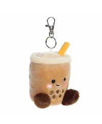 Aurora Mini Milky Tea Boba Palm Pals Adorable Clip-On Brown 4"