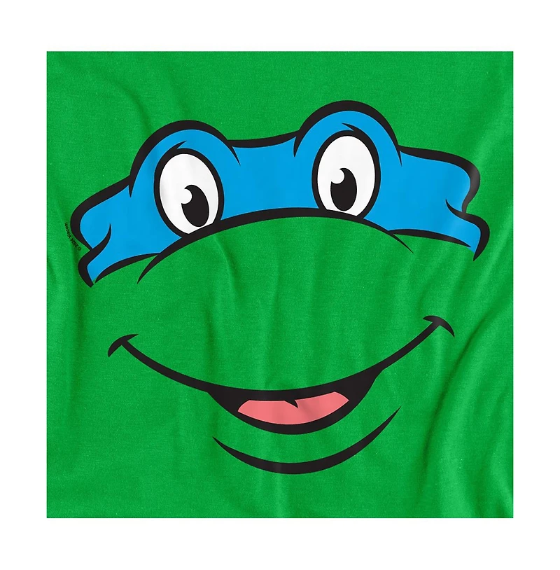 Logovision Men's Teenage Mutant Ninja Turtles Leonardo Smile T-Shirt