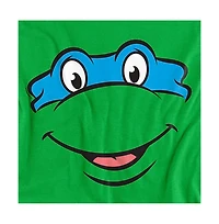 Logovision Men's Teenage Mutant Ninja Turtles Leonardo Smile T-Shirt