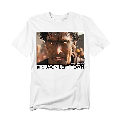 Logovision Men's Army Of Darkness Jack Left Town T-Shirt